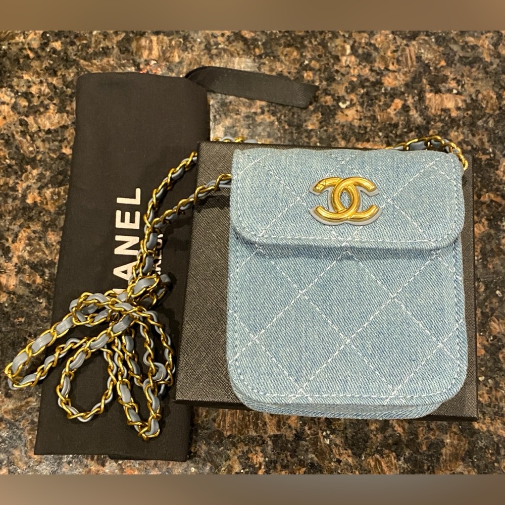 Denim Small VIP Gift Crossbody Bag New